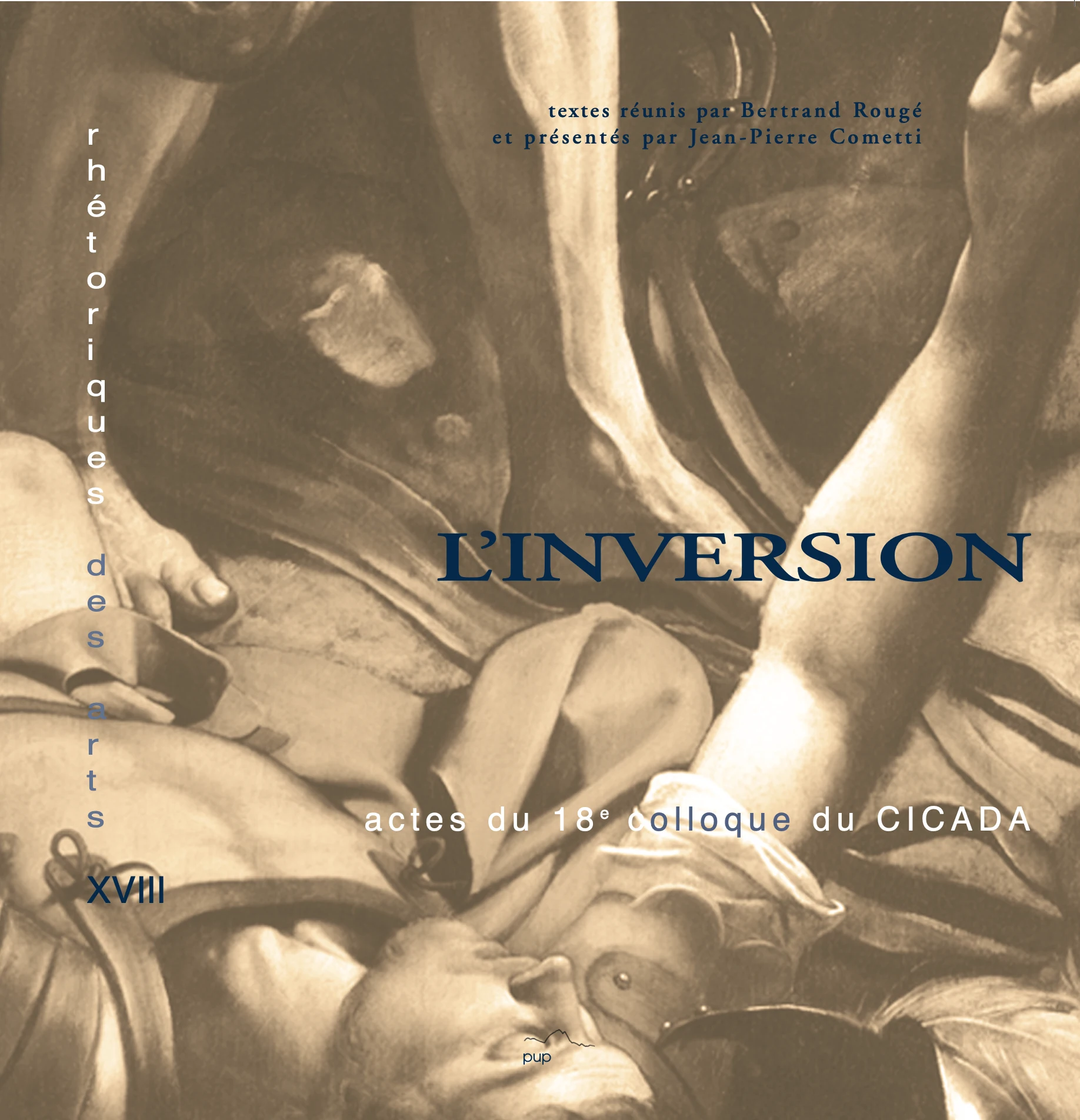 Couverture illustrée par un extrait de tableau, on y voit un homme à terre