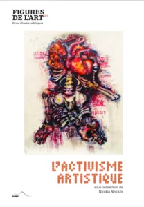 La couverture de l'ouvrage est une oeuvre mélangeant les pratiques (aquarelle, gouache, plume, encre) de l'artiste Delhi. Elle est inspirée de la poésie de Gorakhi Pandey sur les massacres des années 1970-1980 et des luttes populaires en Inde.