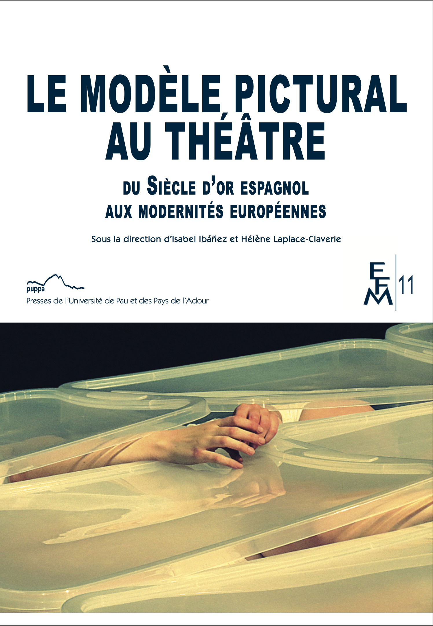 La photographie de la couverture a été prise lors d'une représentation théâtrale par Laurie Lacour en mai 2015. La pièce de théâtre se nomme "Un radeau de la Méduse", un spectacle de Richard Cayre pour le groupe d'étudiant Corps. Elle représente des boites qui laisse apercevoir des corps en transparence et des mains en sortent.