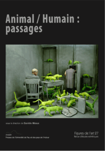 La couverture est une oeuvre de Sandy Skoglund nommée Radiocative Cats : dans une pièce un peu plus d'une vingtaine de chats vert fluo