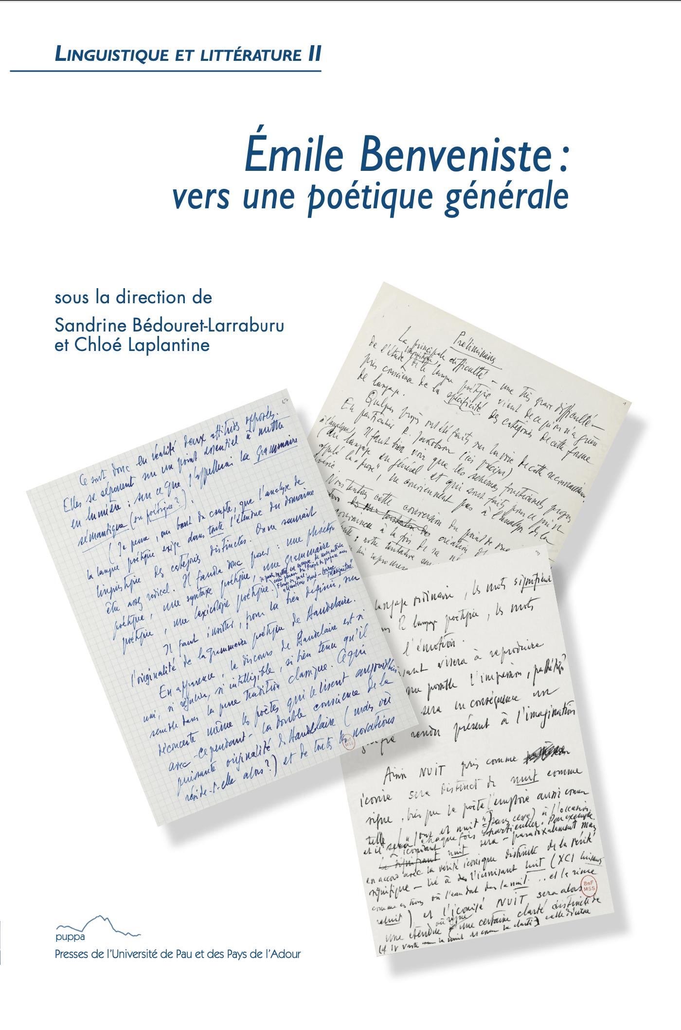 La couverture est illustrée avec des manuscrits issus d'un regroupement de la BNF nommé Papiers d'Orientalistes.