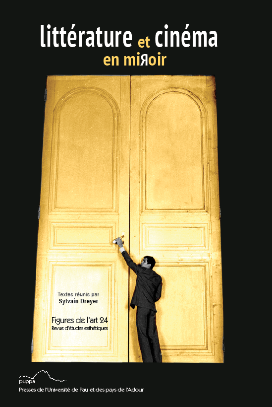 La couverture est extraite du film Le Procès sortie en 1962 d'Orson Welles. Elle représente un homme qui essaie d'ouvrir une porte qui est disproportionné par rapport à sa taille, elle est bien plus grande.