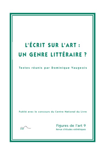 Une couverture unie beige avec cadre vert.