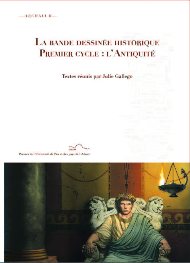 L'illustration de couverture est issue de la bande dessinée Murena de Dufaux et de Delaby. Elle représente Néron sur son trône.